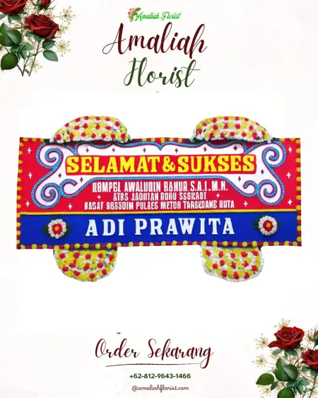 Papan Bunga Ucapan Selamat Miriprowo